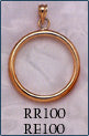 Circle Gold Pendant