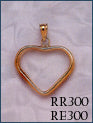 Heart Gold Pendant